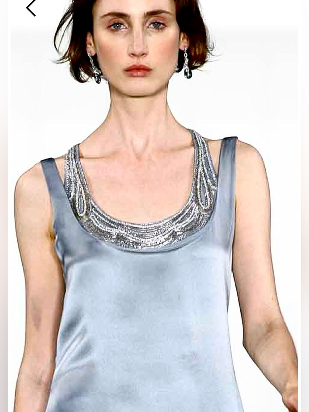 Ralph Lauren Collection Runway SS2010 Silk Beaded Art Deco 2 Piece Gown Rare Sz4 - Picture 7 of 16